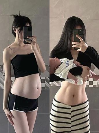 女生肚子慢慢变大视频(真人)