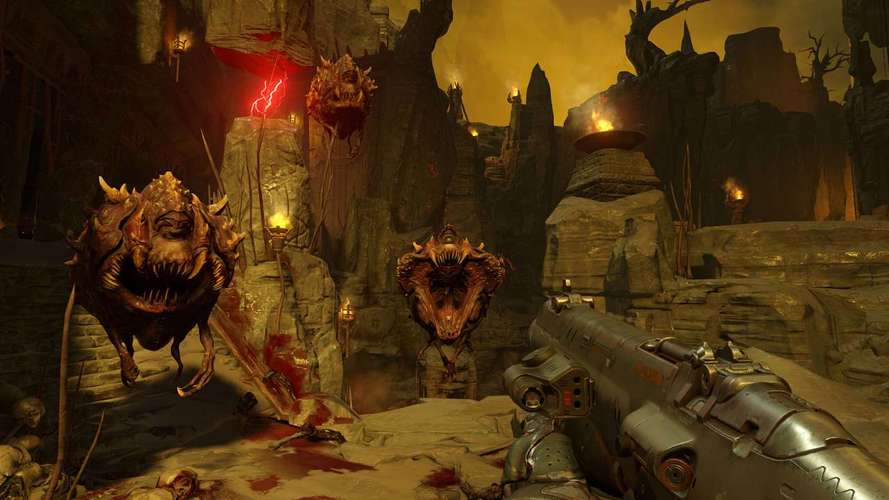 doom4恶魔大毁灭小游戏