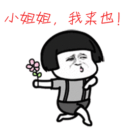 给我介绍小姐姐表情包