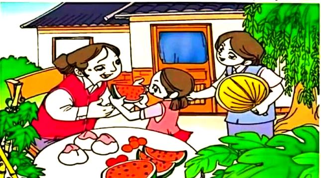 叠西瓜的漫画故事