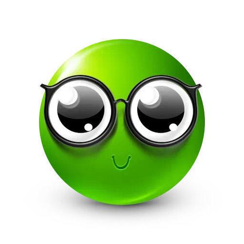 绿色emoji表情截图