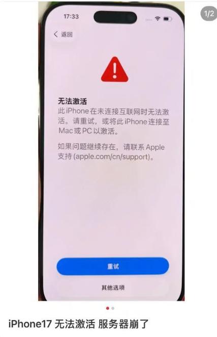 苹果id无法激活截图