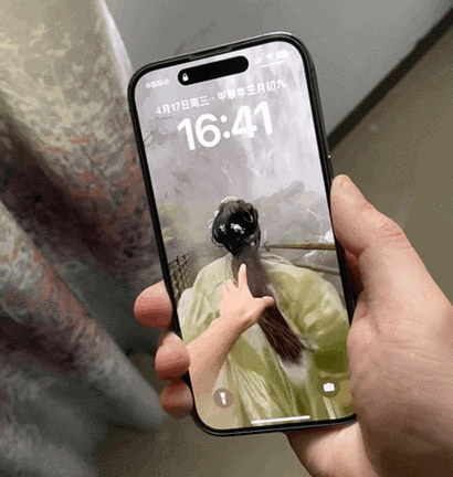 ipad可以设置动态壁纸截图