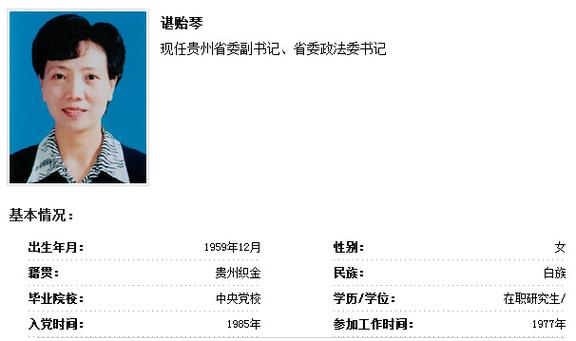 贵州省政法委书记图标