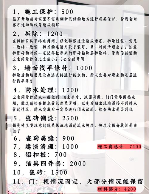 卫生间翻新大概多少钱缩略图