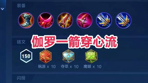 伽罗15000暴击出装