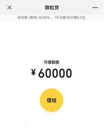 绝对通过的小额贷款
