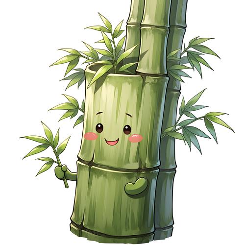 emoji表情小竹子