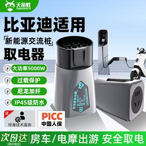 比亚迪充电转换插头