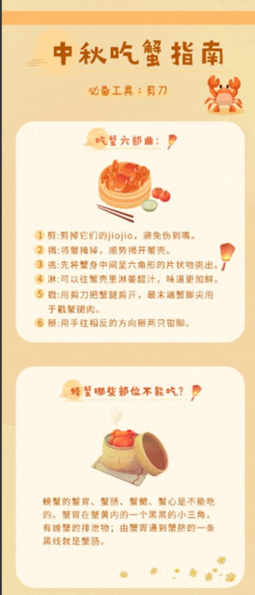 螃蟹的正确吃法