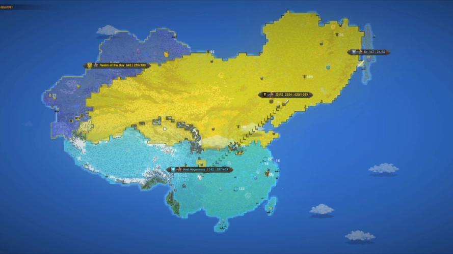世界盒子地图尺寸