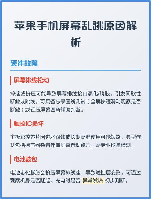 苹果手机会乱点屏幕怎么回事