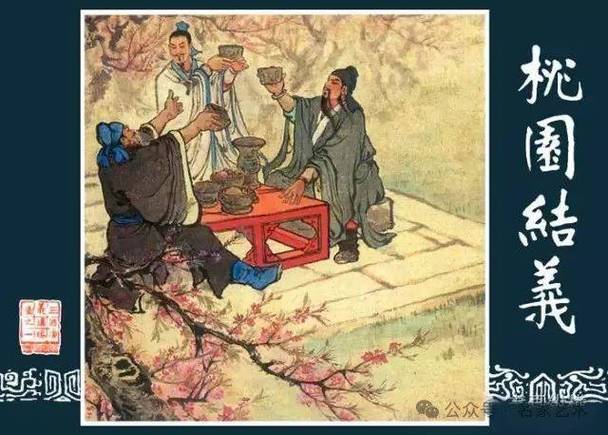 桃园结义图图标