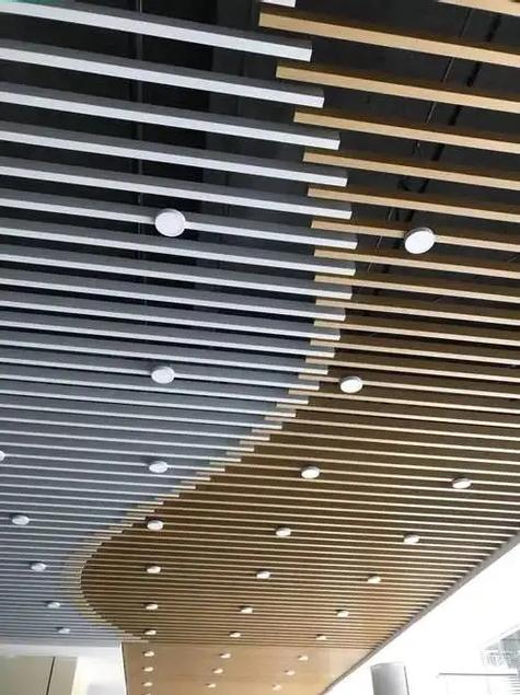 铝方通吊顶效果图