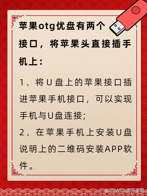 苹果手机可以直接插u盘吗
