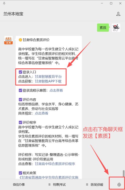 综合素质评价报名入口