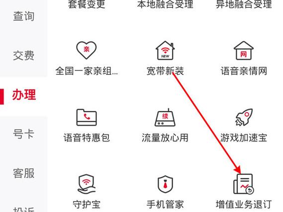 叠加套餐包怎么取消图标