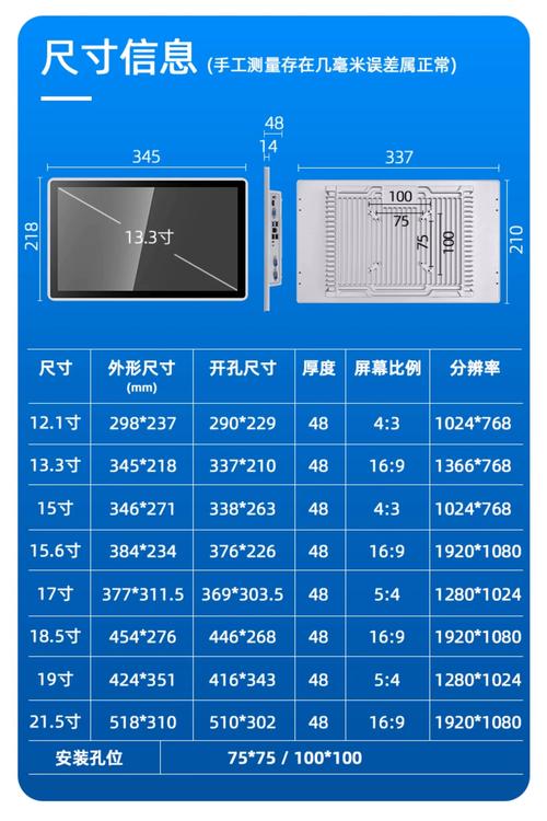 显示屏参数怎么看截图