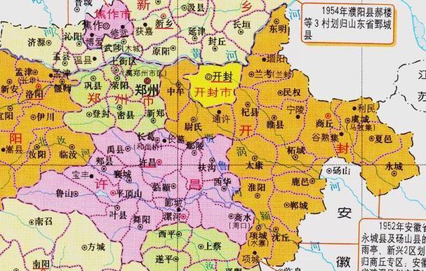 河南周口详细地图缩略图