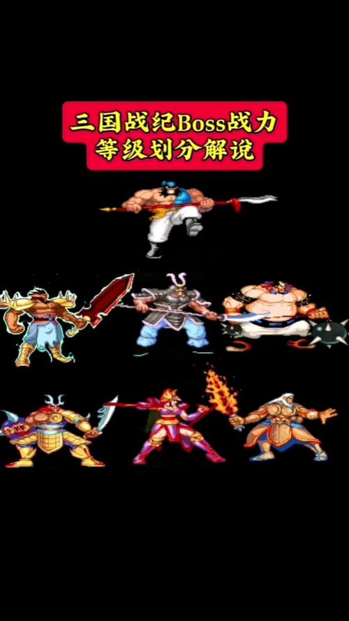 三国战记boss图鉴