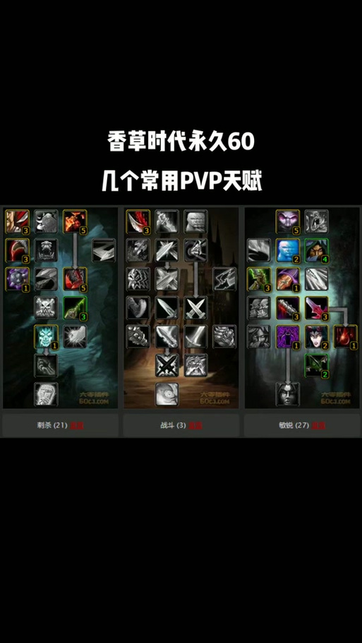 魔兽世界怀旧服60级冰法天赋