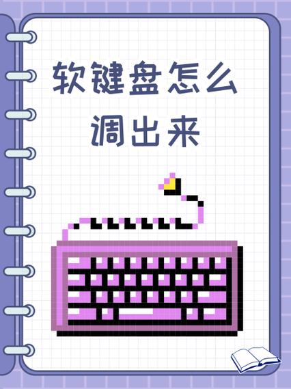 电脑软键盘怎么调出来图标