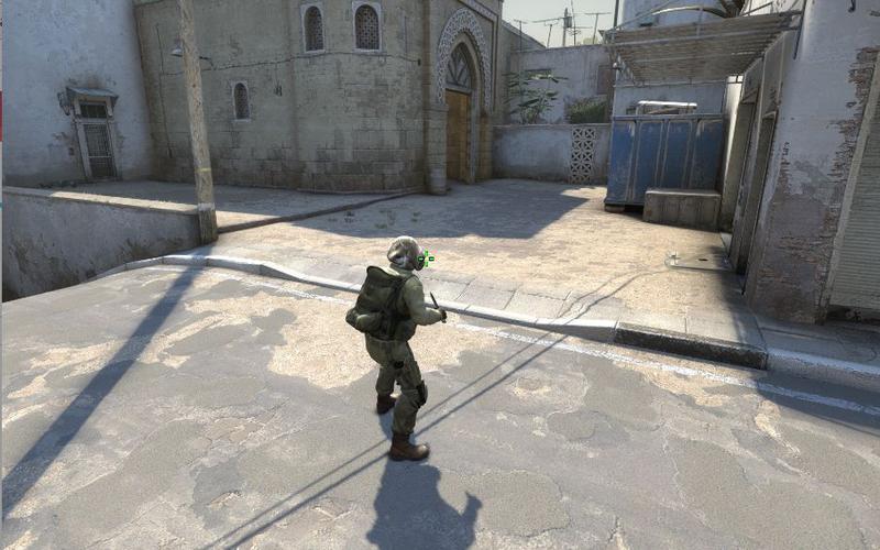 csgo往前走怎么急停截图