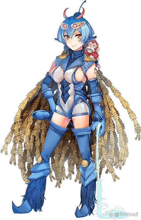 怪兽娘图片