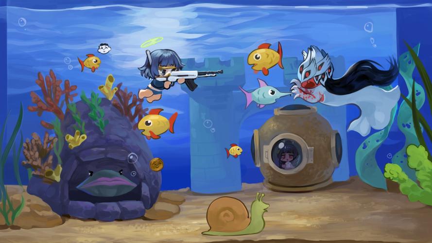 轻松水族馆破解版