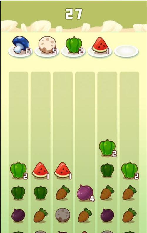 菜品不断合成的游戏截图