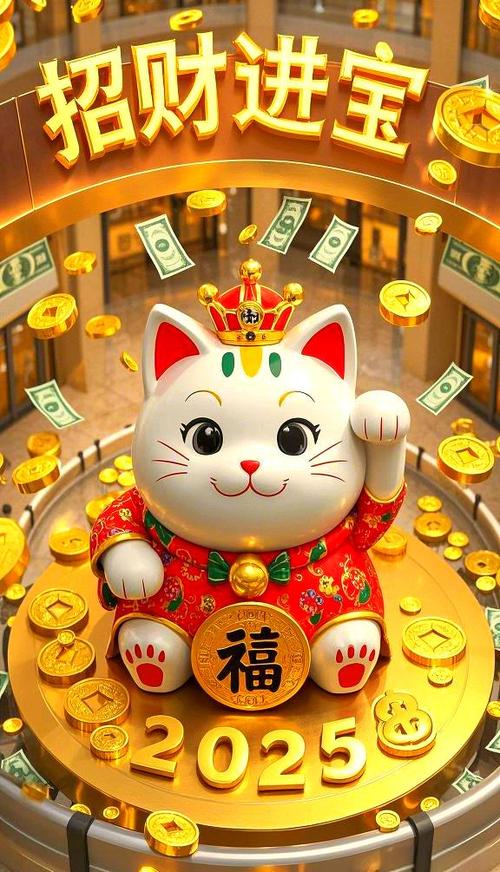 招财猫朝自己还是缩略图