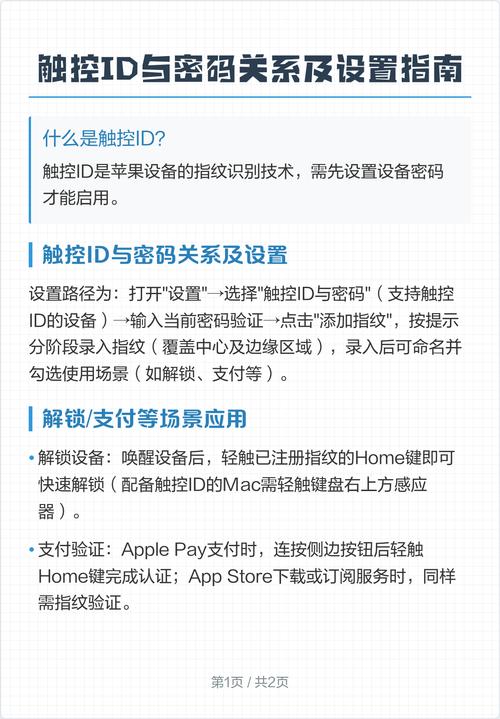触控id密码和id密码是一样吗
