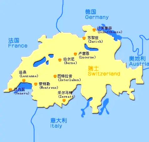 欧洲国家地图高清版大图图标