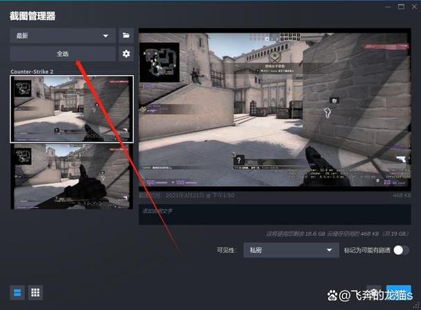 steam拍照的图片在哪里截图