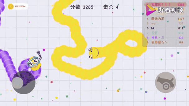贪吃蛇大作战视频大神