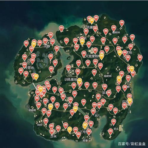 和平精英地图刷车点在哪