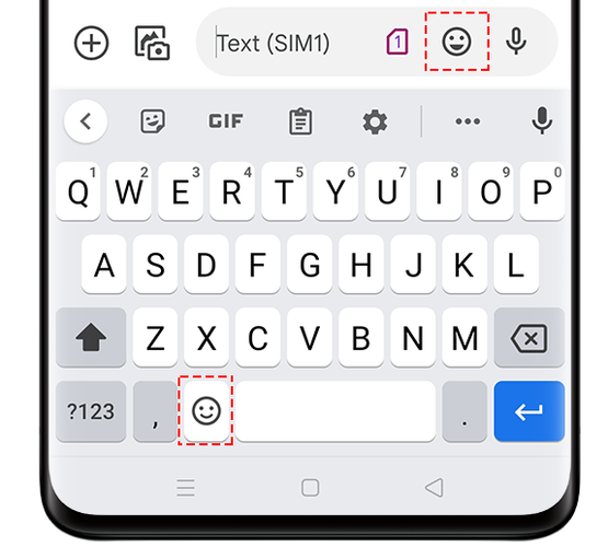 oppo手机emoji表情