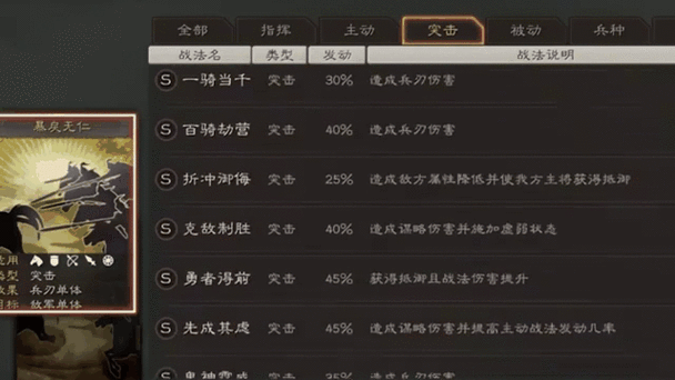 三国志战略赵云战法推荐图标