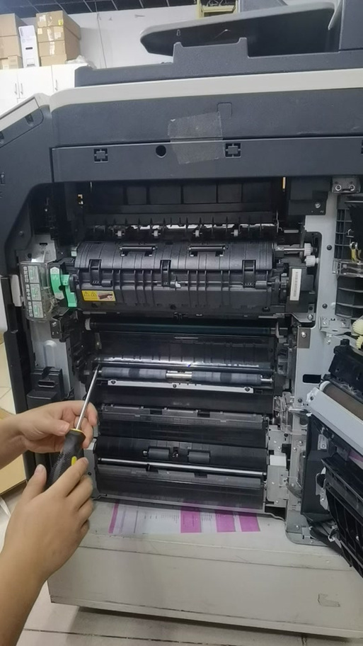 柯尼卡美能达卡纸怎么解决截图