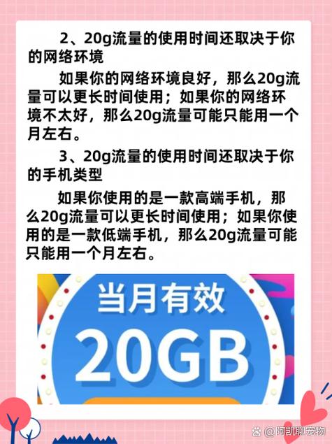 60gb流量可以用多久