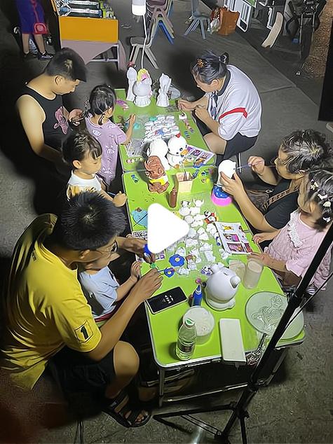 彩绘娃娃摆摊挣钱吗