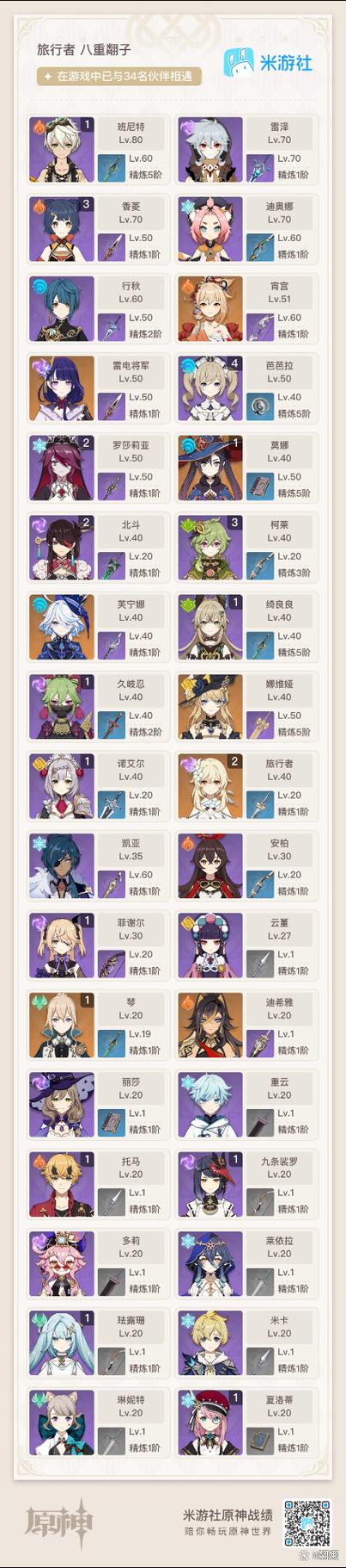 原神大佬账号
