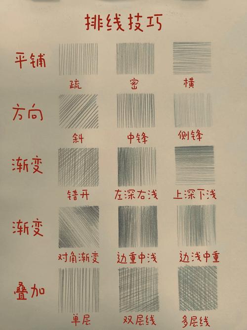 排线方法