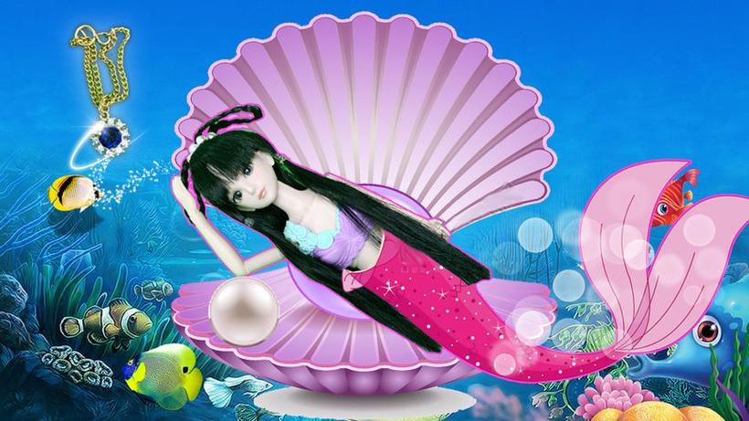 叶罗丽美人鱼娃娃玩具
