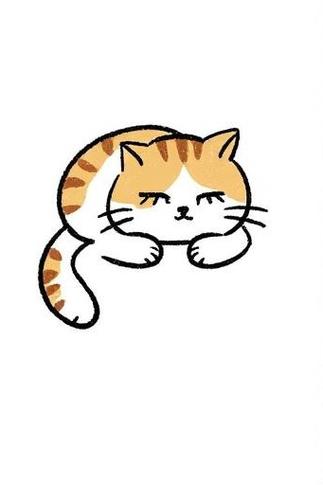 用标点符号等做一只可爱的小猫截图