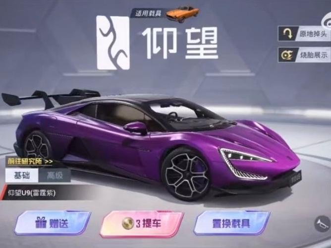和平精英在哪抽车皮肤