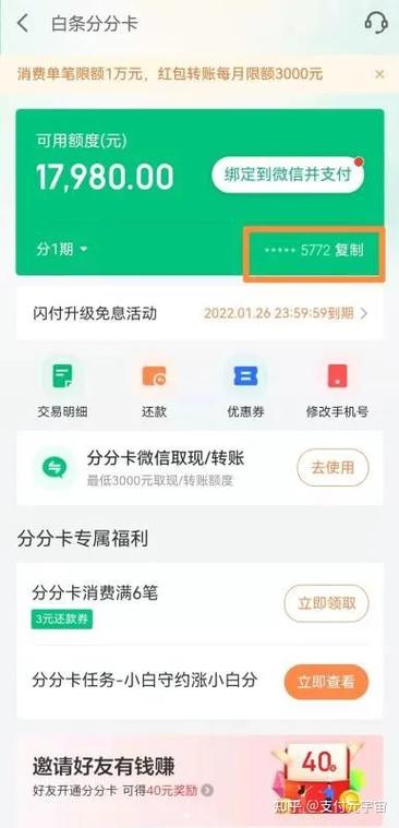 开通白条闪付好不好