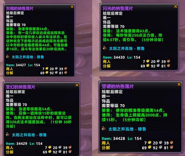 魔兽40级饰品截图