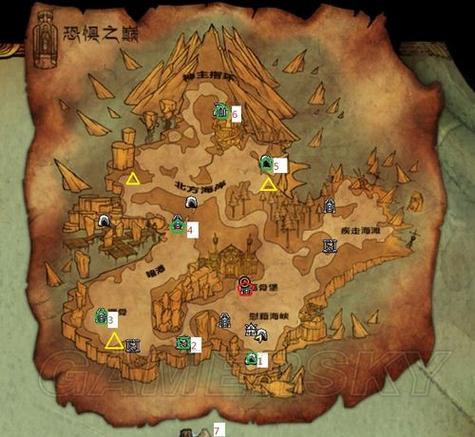 阿玛拉王国惩罚DLC全地图图标