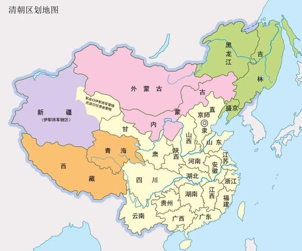 清朝的版图